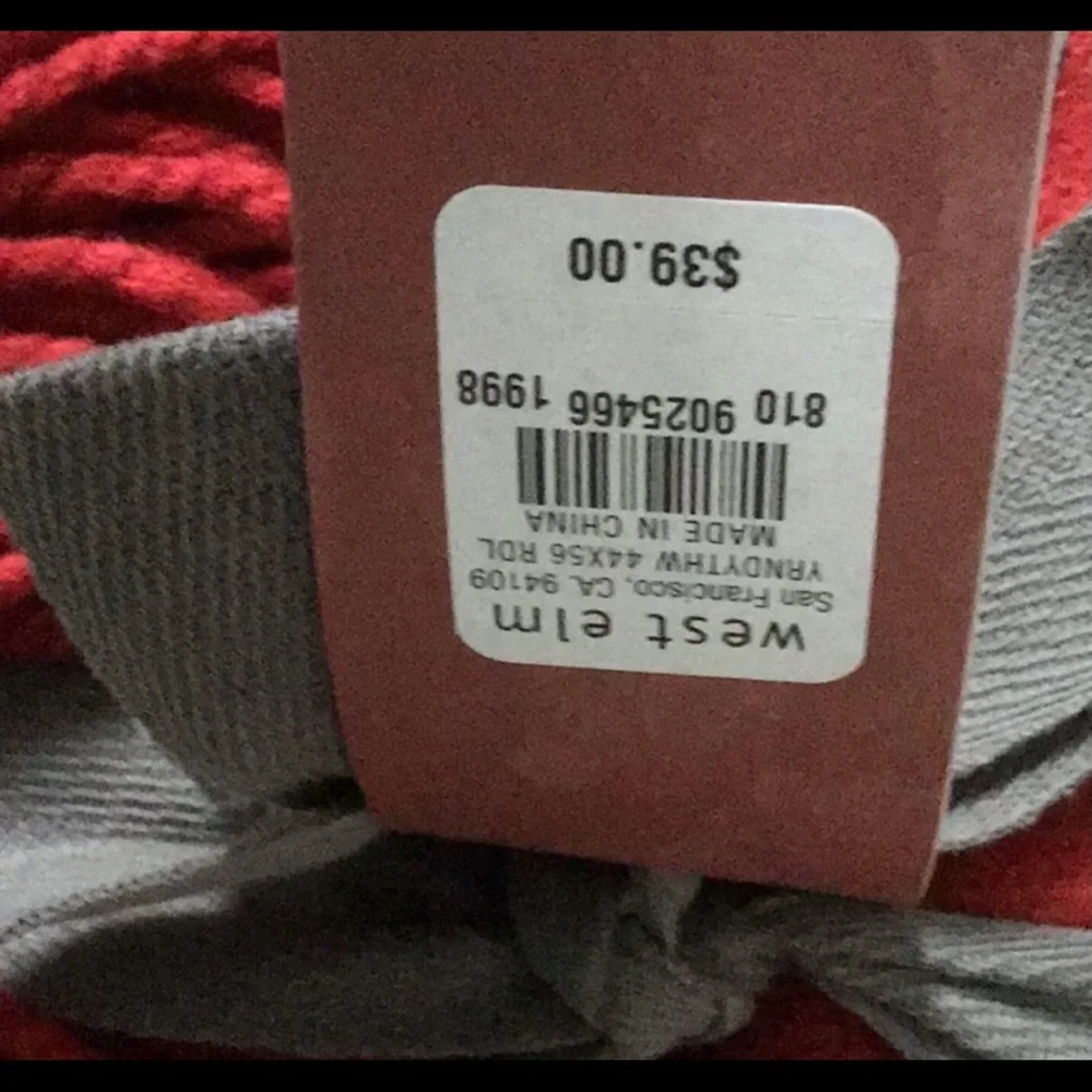 West Elm blanket